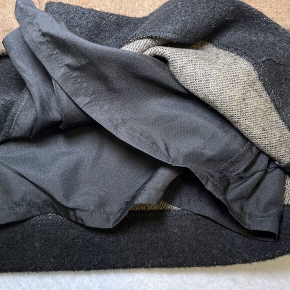 Amanda + Chelsea colorblock wool blend mini skirt womens sz 8 - Picture 4 of 9
